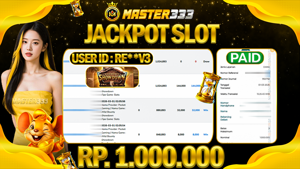 JACKPOT 1.000.000 JUTA DI PG SOFT GAMES WILD BOUNTY SHOWDON SAH LUNAS