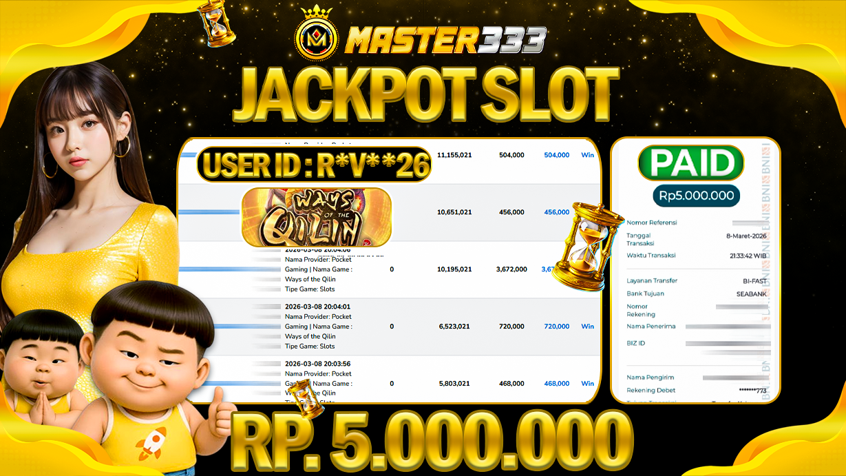 JACKPOT 5.000.000 JUTA DI SLOT PG SOFT GAMES WAYS OF QILIN SAH LUNAS